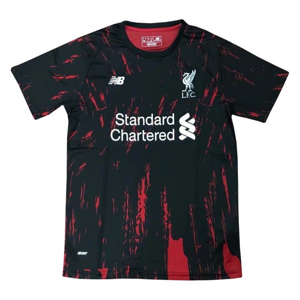 Camiseta de Entrenamiento Liverpool 2019 2020 Negro Rojo